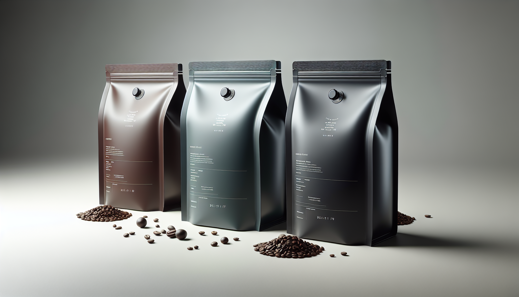 Coffee Bags with Degassing Valve