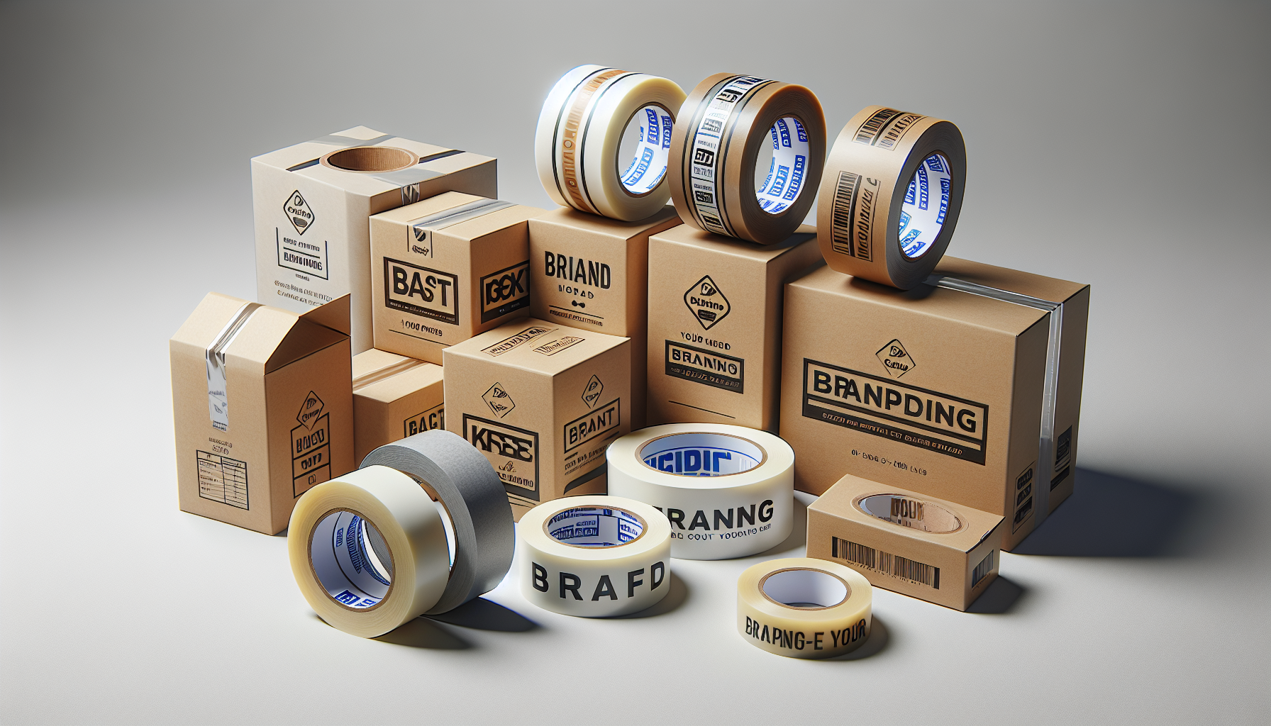 Branded Shipping Tape, Custom Print